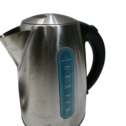 Breville the Soft Top Dual 1.7 Litre Kettle, Brushed Stainless Steel, BKE425BSS