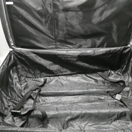 Rockland Vara Softside 3-Piece Upright Luggage Set, Black dot, 3-Piece Set