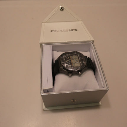 Casio AE1300WH-8A Unisex Black Digital Watch with Black Band