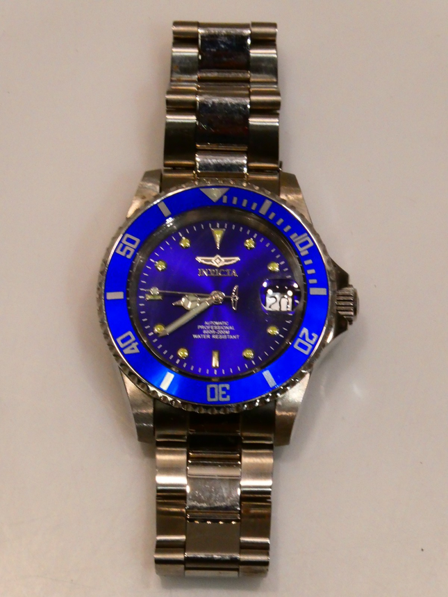 Invicta Pro Diver Stainless Steel Men's Automatic Watch 9094OB