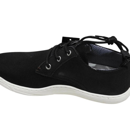 Wild Rhino Men's SAN Diego Lace-Up Flats, Black - 9 US