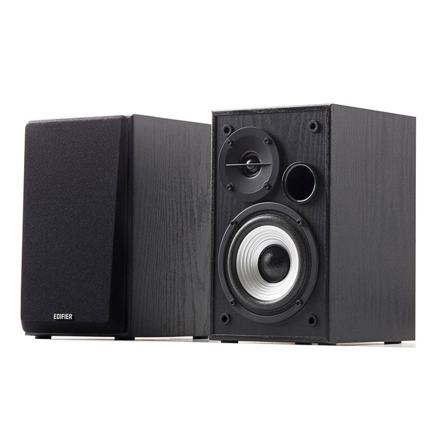 Edifier R980T Active Bookshelf Speakers System - 2.0 Computer Speaker, 24W, MDF
