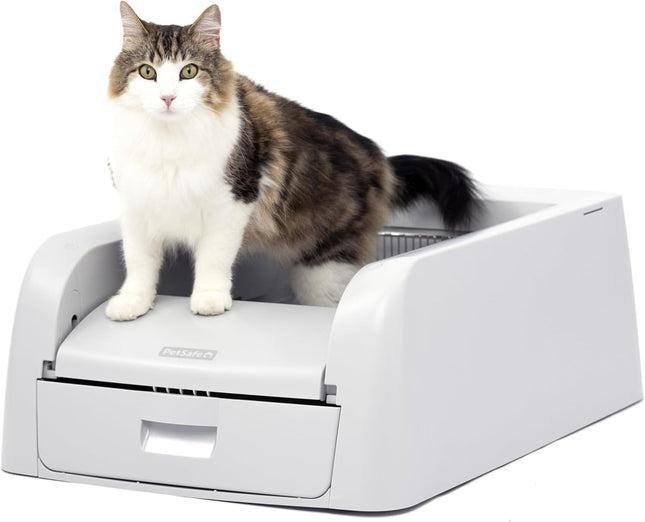 PetSafe ScoopFree Clumping Self-Cleaning Litter Box for Clumping Litter – Superi