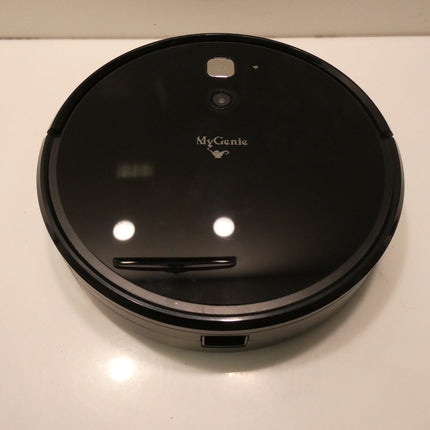 MyGenie V-MAX 3000 Robotic Vacuum Cleaner VSLAM Technology Wi-Fi Control Black