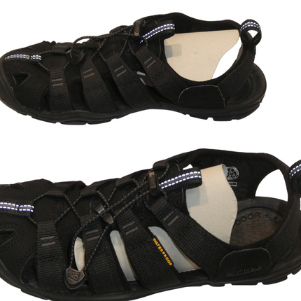 KEEN Men's Clearwater CNX Sandal, Black, EU 37.5, UK 4.5, US 7, CM 24
