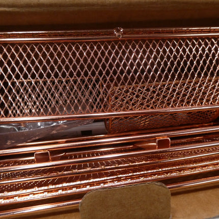 gianotter Paper Letter Tray Organizer with File Holder, 4-Tier Desk Accessories