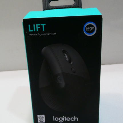 Logitech Lift Vertical Ergonomic Optical Mouse Wireless Bluetooth - Graphite