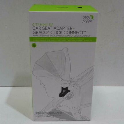 Baby Jogger City Mini Zip Car Seat Adapter Graco Click Connect Black