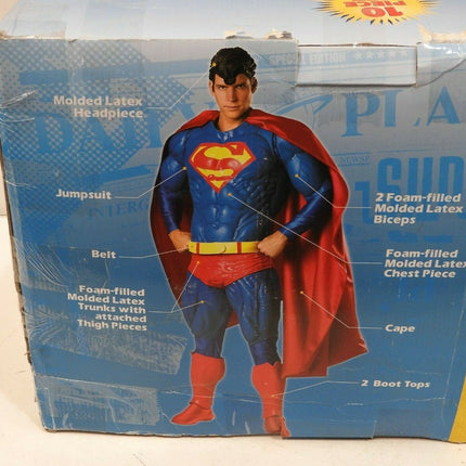 Superman 10 Piece Set Collector's Edition Adult Costume
