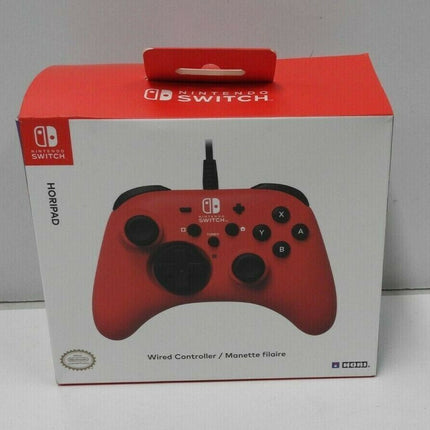 Hori Horipad Wired Controller - Red for Nintendo Switch