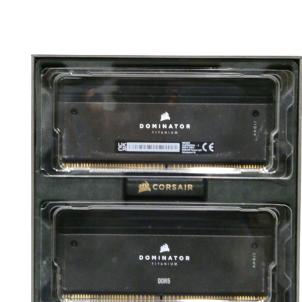 CORSAIR Dominator Titanium DDR5 RGB Light Enhancement Kit – 2X Modules – 0GB RAM