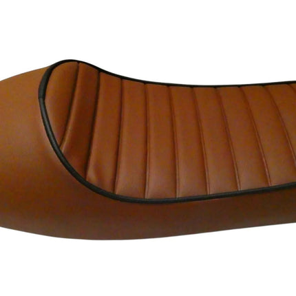 Max Inc. SPORTBRN18211 Motorcycle Seat - Cafe Racer Sportster Brown