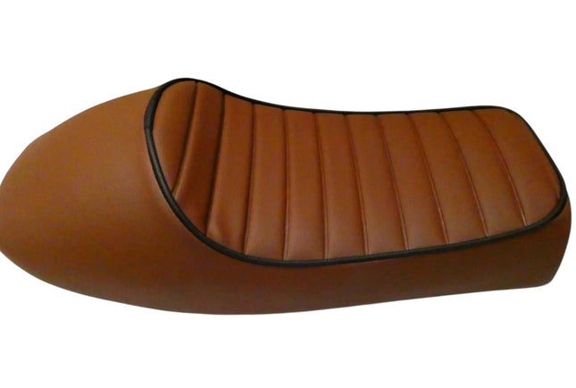 Max Inc. SPORTBRN18211 Motorcycle Seat - Cafe Racer Sportster Brown