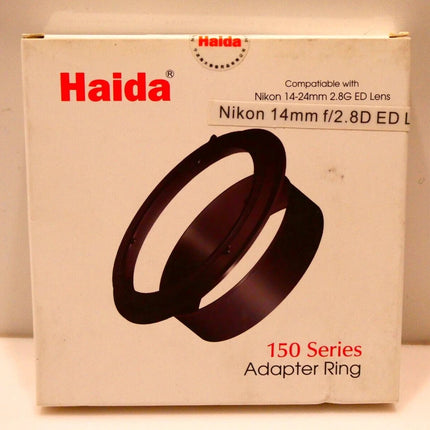 Haida Adapter Nikon 14mm 2.8ED Adaptor Nikon 14mm 2.8ED and Ring for 150 Series