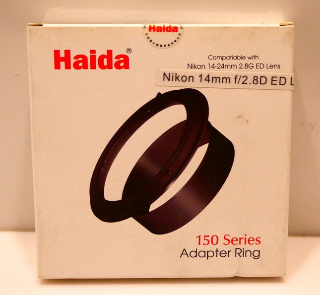 Haida Adapter Nikon 14mm 2.8ED Adaptor Nikon 14mm 2.8ED and Ring for 150 Series
