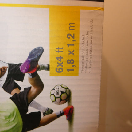 SKLZ Quickster Soccer Goal Portable Soccer Goal and Net, 6 x 4 Feet