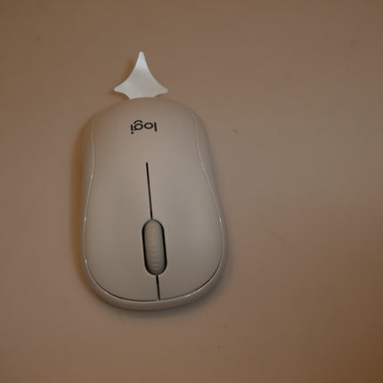 Logitech M240 Silent Bluetooth Mouse - Off White