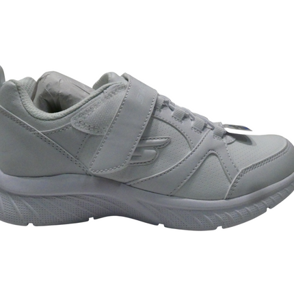 Skechers Kids White Shoe UK 2.5, EU 35.5, USA 3.5