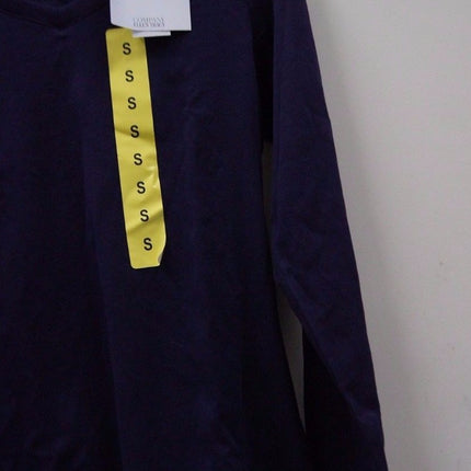 12 x Ellen Tracy Woman's Full T-Shirt Purple T-Shirt Size - S