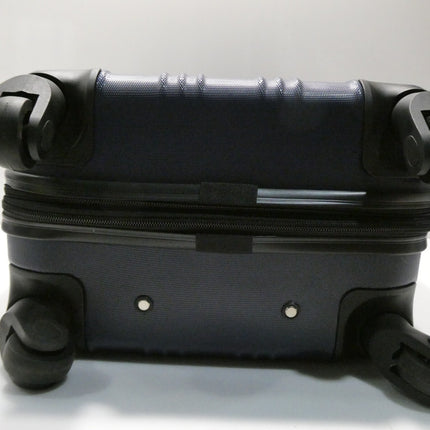 Travelers Club 3-Piece ABS Spinner Expandable Luggage Set - Navy Blue