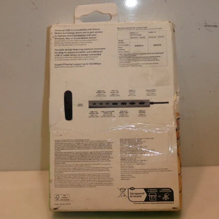 Belkin Connect Universal USB-C 8-in-1 Dual Display Core Hub w/Silicon Motion Tec