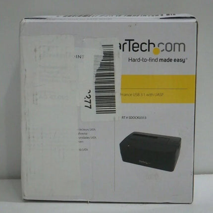 StarTech SDOCKU313 USB 3.1 (10Gbps) Single-Bay Dock for 2.5"/3.5" SATA SSD/HDD