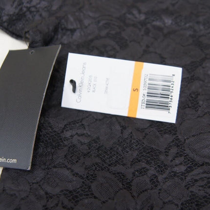 Calvin Klein Jeans Women's Coated Lace Top - Small