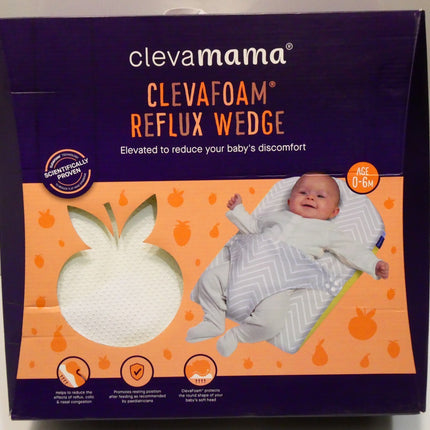 ClevaFoam® Reflux Wedge - Elevated Support - Yellow