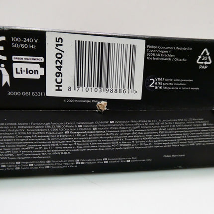 Philips Series 9000 Hair Clipper Chrome HC9420/15