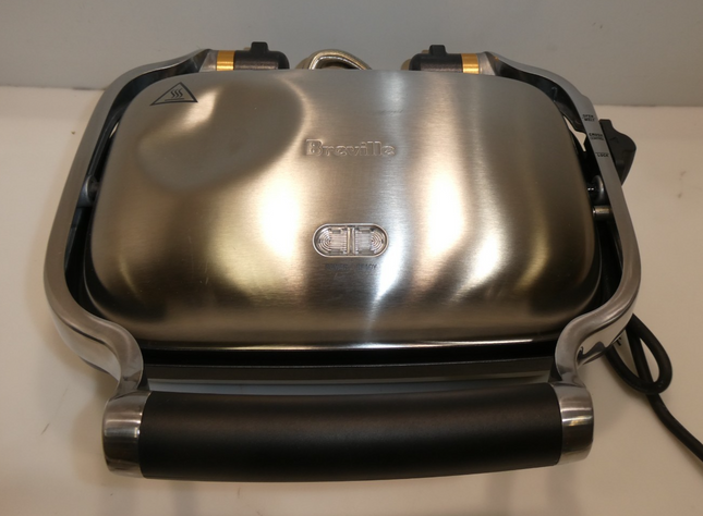 Breville BSG600BSS The Perfect Press Sandwich Maker - Silver (Dent)