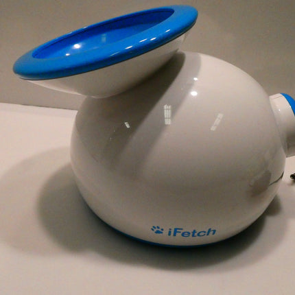 iFetch Interactive Ball Launchers for Dogs - White/Blue (No Balls)