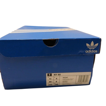 Adidas Originals NY 90 White/Blue FZ2247 Skate Shoes, US 6.5, UK 6