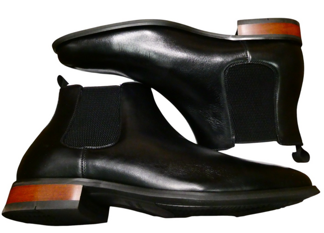 Hush Puppies Men's Wisconsin Boot, Black, UK 11/US 12