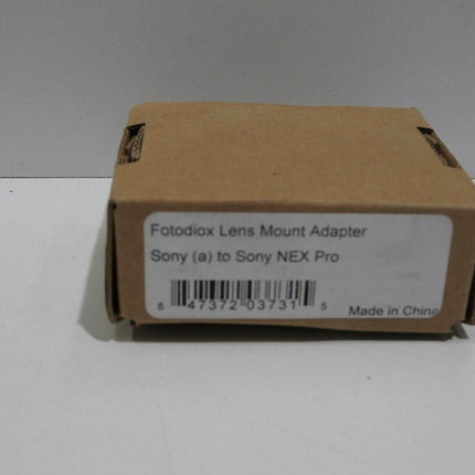 Fotodiox Lens Mount Adapter Sony (a) to Sony NEX Pro