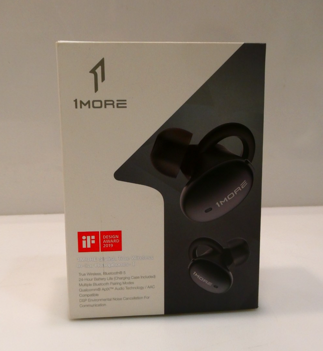 1MORE Stylish True Wireless in-Ear Headphones with Microphone - Black