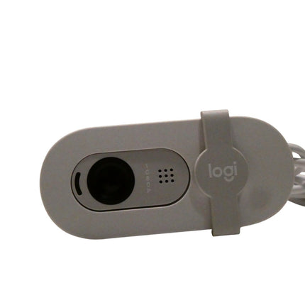 Logitech - Brio 100 1080p Full HD Webcam for Meetings and Streaming - Off-White