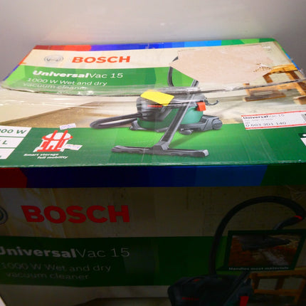 Bosch UniversalVac 15 1000 W Wet and Dry Vacuum Cleaner & Blower with High Sucti