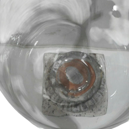 Home & Giftware Cem Hurricane Lamp/Stnd-XL-RN