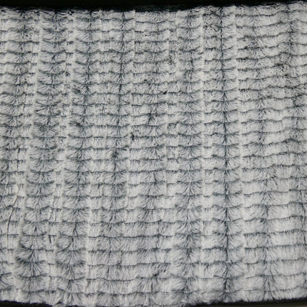 Furhaven Pet Dog Bed Orthopedic Plush Luxe Faux Fur and Performance Linen - M