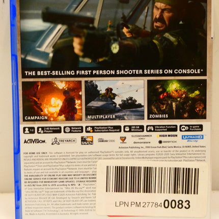 Call of Duty Black Ops Cold War PS5 Game Sony Playstation 5 Game