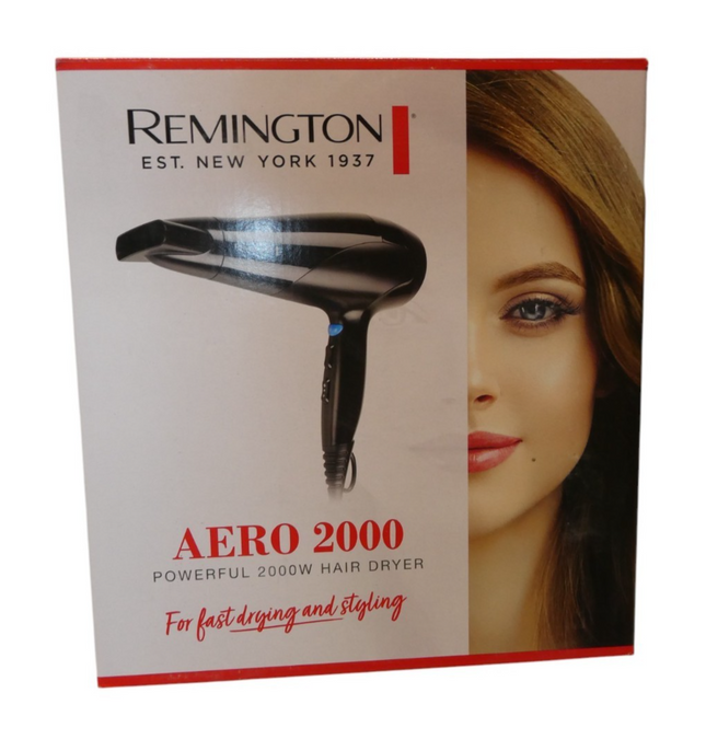 Remington D3190AU Aero 2000 Hair Dryer - Black