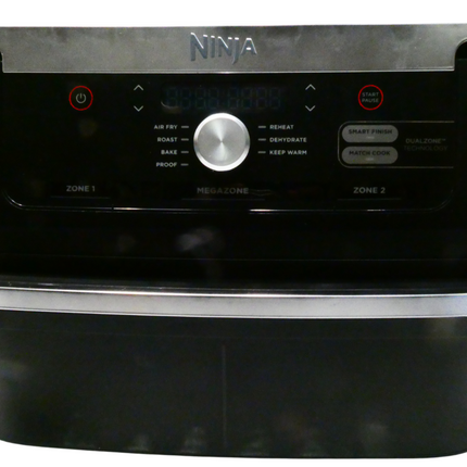 Ninja AF500 XXXL FlexDrawer Air Fryer With MegaZone 2470W Black & Silver