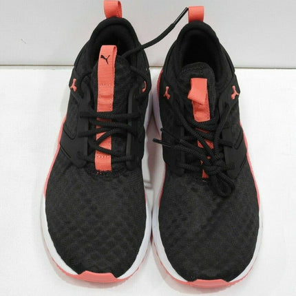 Puma SoftFoam+ Pacer Next Excel Jr Puma Black-Calypso Coral, UK 5 US 6C