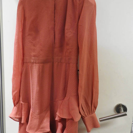 Cooper St Women's Briar Rose Long Sleeve Dress, Cinnamon Red, Size - 10