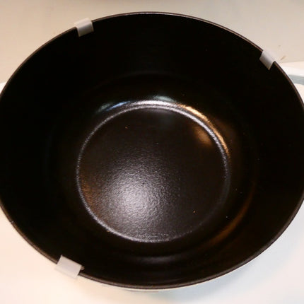 Staub Cast Iron Dutch Oven, 3.75Qt, Serves 3-4, Made in France, White