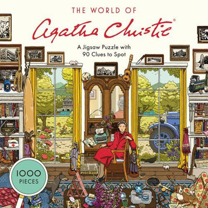 World of Agatha Christie 1000 Piece Puzzle : 1000-Piece Jigsaw with 90 Clues