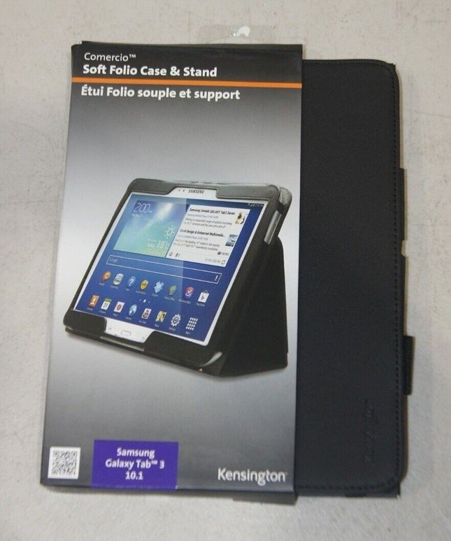 Kensington Comercio Soft Folio Case & Stand for Galaxy Tab 3,10.1'' - Black