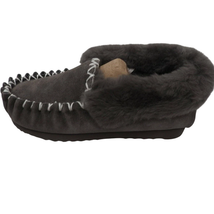 UGG Outback Slippers Moccasins Grey OBUGGMC 07-Gry, US 6M, 7W