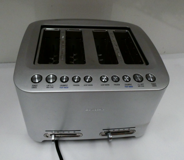 Breville BTA845BSS the Smart Toast 4 Slice Toaster