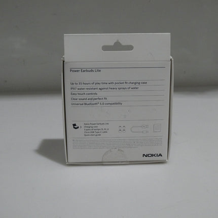 Nokia Power Earbuds Lite Wireless Headphones Bluetooth In Ear Mic Waterproof